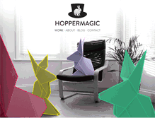 Tablet Screenshot of hoppermagic.com